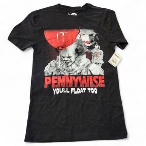 Hybrid Apparel Black Pennywise "IT" Graphic T-shirt